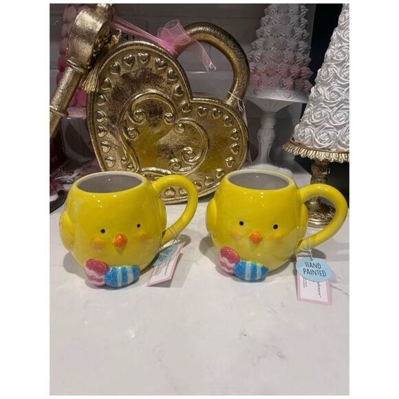 Tik Tok Viral Cupcake And Cashmere Easter Chic Mug Set of 2 - Picture 6 of 8